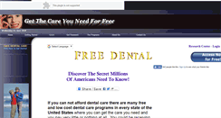 Desktop Screenshot of freedentalcare.com